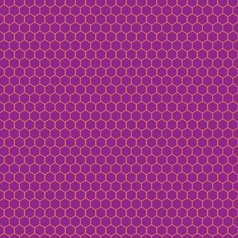 Honeycomb Printable Background Plum Purple And Orange Jpg