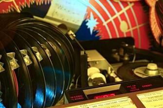 Jukebox Records 5k Retina Ultra HD Wallpaper Background Image