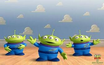 Toy Story Wallpaper Trio De Marcianos