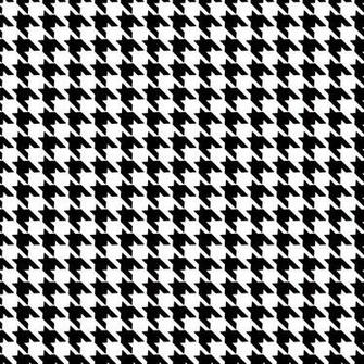 Houndstooth Blackwhite