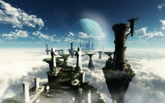 Sci Fi Landscape Wallpaper
