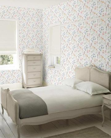 Wild Meadow Sienna Wallpaper Grey And Green Home