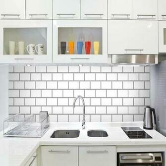 Supplies White Silver Fd40136 Ceramica Brick Tile Subway