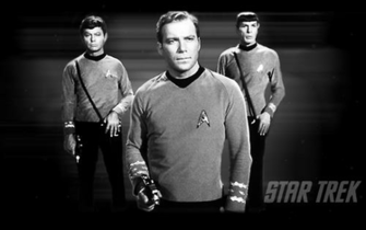 Star Trek Fan Mccoy Kirk Spock Wallpaper