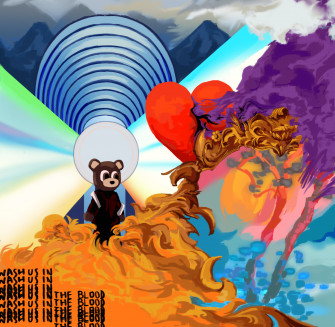 Kanye Album Covers Mashup Thing I Made R