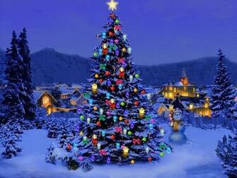 Wallpaper Christmas Trees