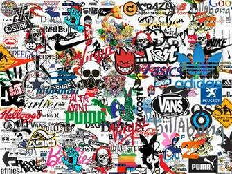Wallpaper Sticker Bomb