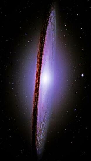 The Majestic Messier M Sombrero Galaxy Hubble