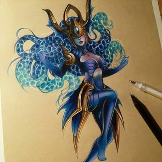 Atlantean Syndra Fanart Josilix By