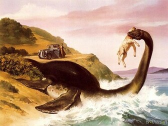 Loch Ness Monster I Don T Know Who Painted It The