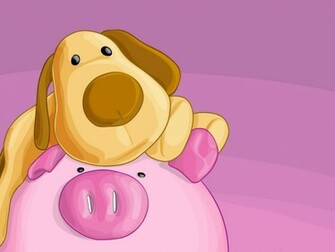 Cute Pig Wallpaper HD In Animals Imageci