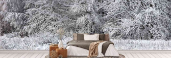 Winter Wallpaper Scene Wall Murals About