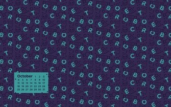 So You Can The October Desktop Calendar Wallpaper