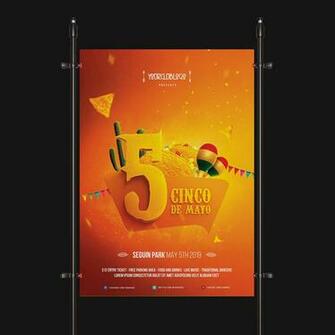 Cinco De Mayo Flyer Template By Affant