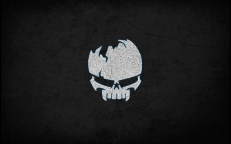 Cracked HD Skull Wallpaper