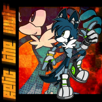 Big Badass Wolf By Glitchgoat