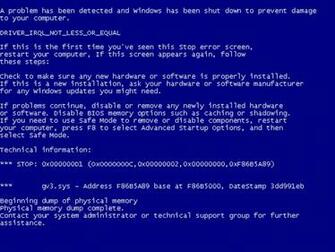 Screen Of Death When You Use It For A Prank Should Be Called