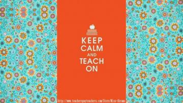 Teacher Themed Desktop Wallpaper