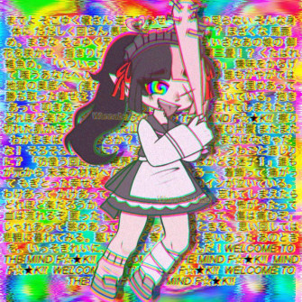 Ayo Gacha Tw Glitchcore Spiky Bat Oc Mirai Rag Doll