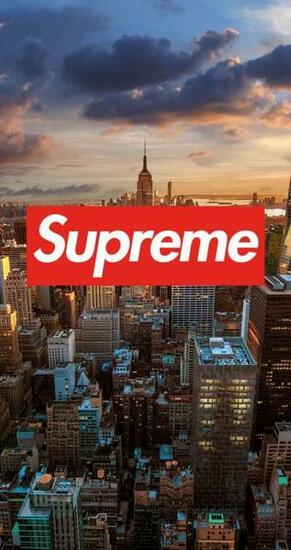 Supreme New York Wallpaper Top