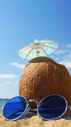 Conspicuous iPhone5 Summer Wallpaper
