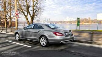 Mercedes Benz Cls Class HD Wallpaper Four Door