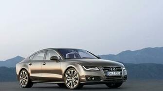Audi A7 Side Wallpaper