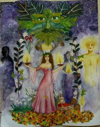 Blessed Yule By Booki