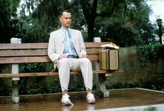 Forrest Gump Bench Wallpaper HD Background