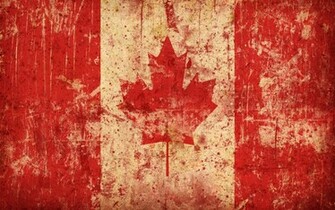 Canada Wallpaper Grunge Flags Maple Leaf Canadian