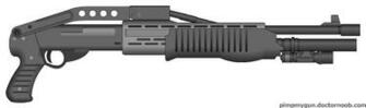 L4d2 Tactical Shotgun By Thelastone19