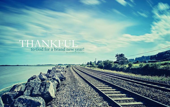 Thankful New Year Christian Wallpaper
