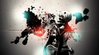 And Rize Kamishiro Tokyo Ghoul Anime HD 1080p Wallpaper