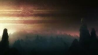 Alien Landscapes Wallpaper For
