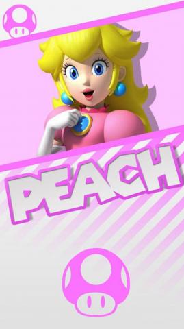 Peach Super Mario Phone Wallpaper By Mrthatkidalex24