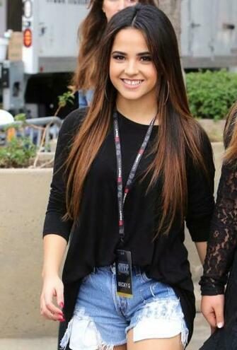 Becky G Hot In Shorts Los Angeles Gotceleb