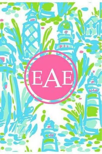 Monogrammed iPhone Puter