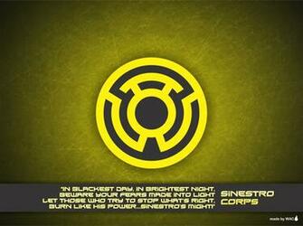 Yellow Lantern Oath Wallpaper