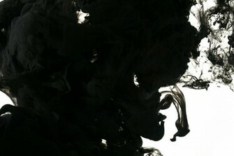 Black Smoke Texture Background