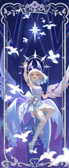 Virtual R Nijisanji Enna Alouette Anime Girls Vertical