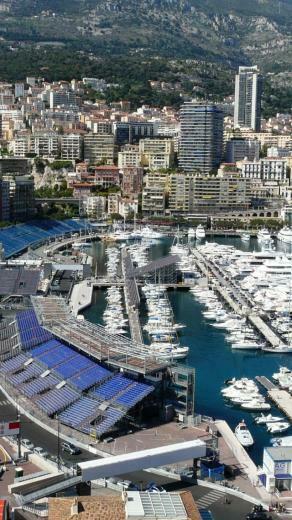Monte Carlo Aerial iPhone Wallpaper