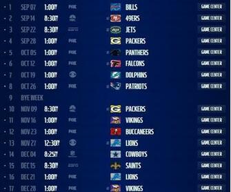 At Long Last Here Is Your Chicago Bears Schedule