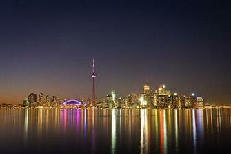 And Places Pictures Info Toronto Skyline At Night Wallpaper