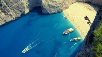 Famous Beaches In Greece HD Wallpaper Widescreen X