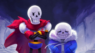 Sans Background Wallpaper
