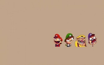 Mario Luigi Wario Waluigi Wallpaper
