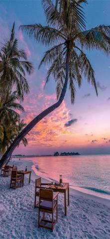 Maldives iPhone X Wallpaper