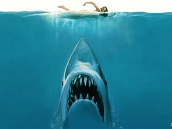 Wallpaper Jaws Movie Concept Pixel Exotic