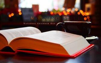 Grammar Book Cup Lights