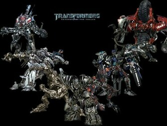 Decepticons Half Ring Transformers Wallpaper